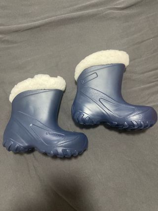 Botas de nieve Quechua niño azul talla 28-29