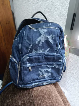Mochila Desigual Vaquera Estampada