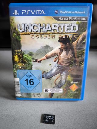Uncharted Golden Abyss PS Vita + scheda da 4 GB