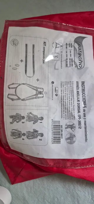 Arnés de seguridad Penacho EN 361