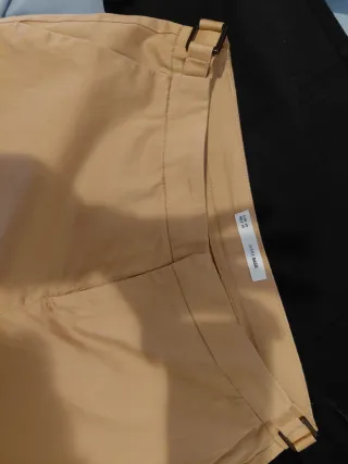 Pantalón Sfera marron-dorado