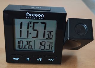 Oregon Scientific Reloj Proyector Negro
