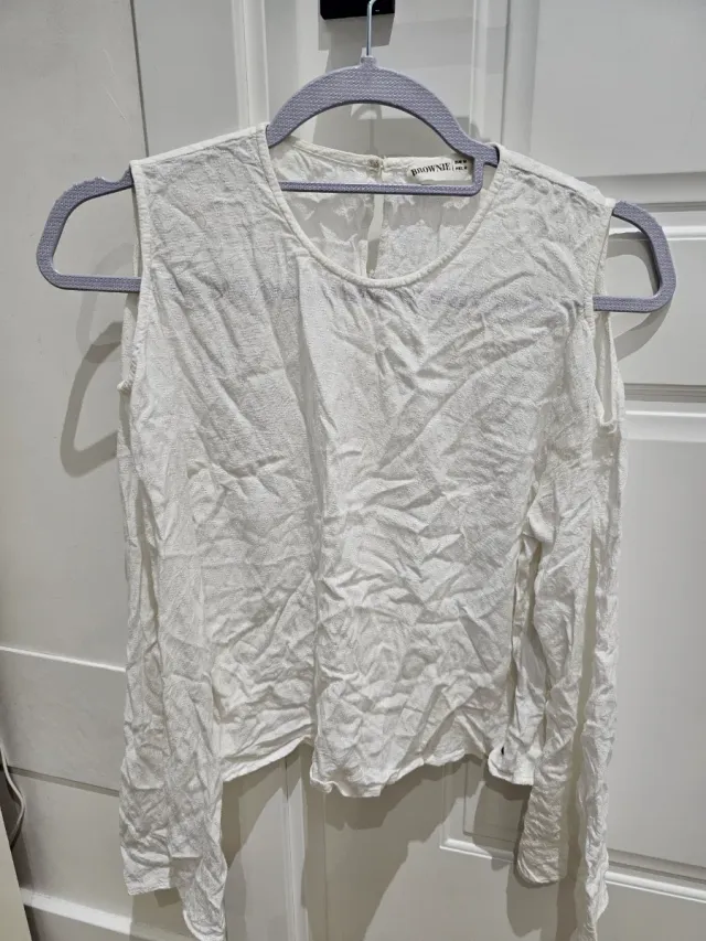 Blusa Brownie blanca