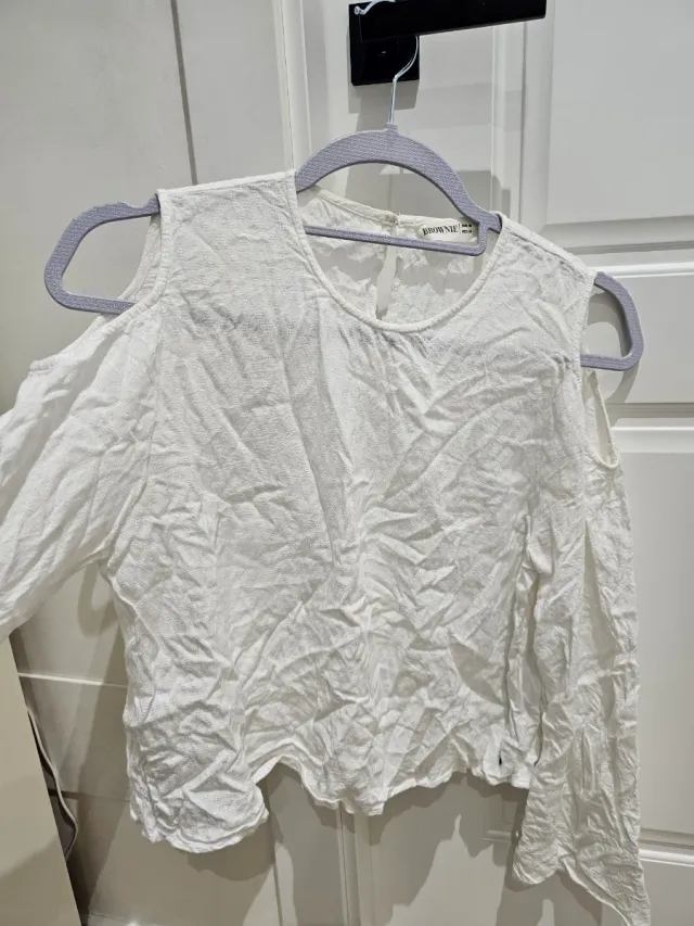 Blusa Brownie blanca