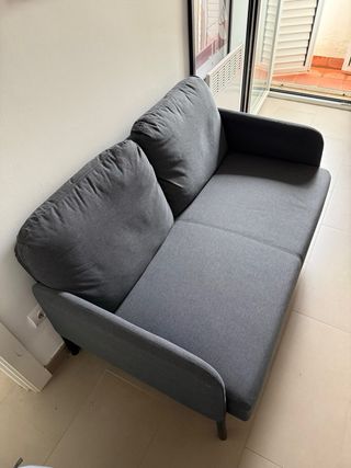 Sofá IKEA GLOSTAD 2 plazas gris