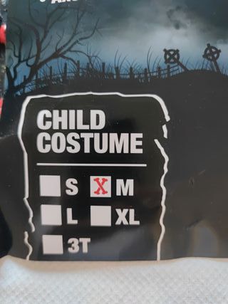 Disfraz Zombi Niño Talla 6-9 Años
