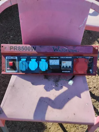 Panel Principal Generador PR8500W Walter Stahl.