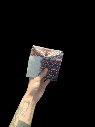 Neceser étnico multicolor