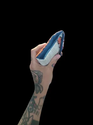 Neceser étnico multicolor