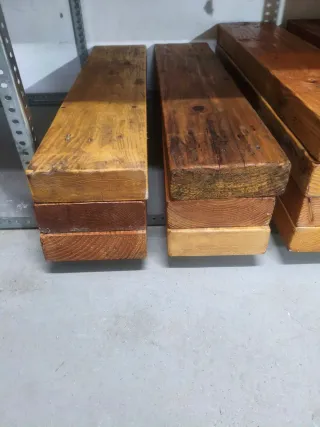 Vigas de madera rústicas