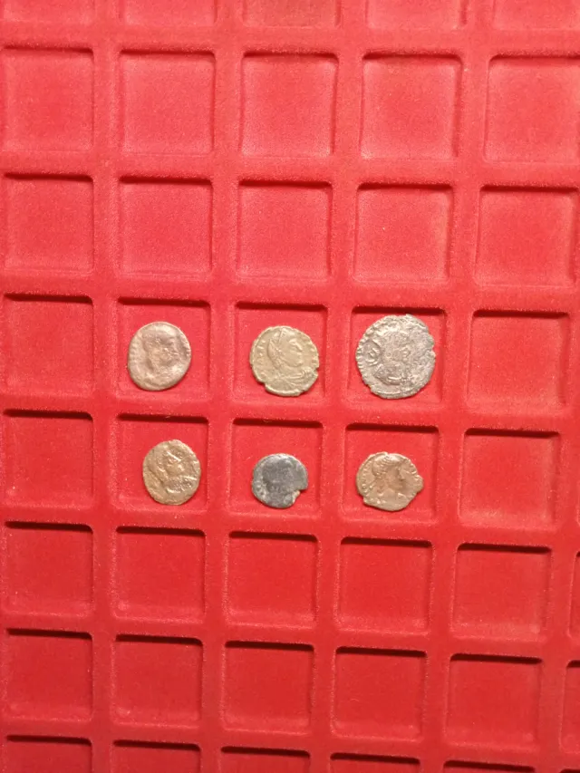 Lote 6 Monedas Romanas Auténticas
