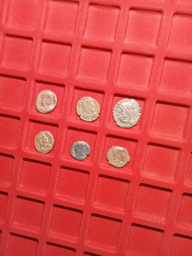 Lote 6 Monedas Romanas Auténticas