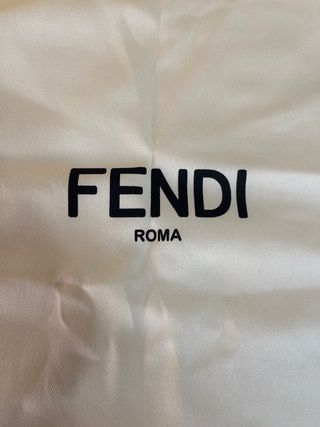 Bolsa Fendi Roma Tela Amarilla