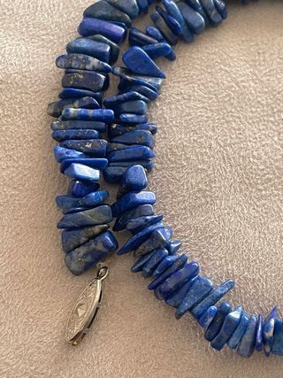 Collana schegge lapislazzuli