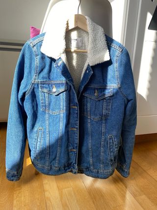 Cazadora vaquera forro borreguito