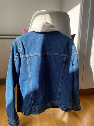 Cazadora vaquera forro borreguito