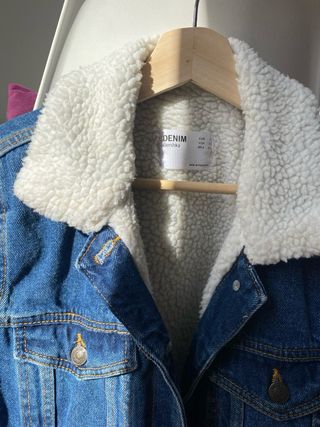 Cazadora vaquera forro borreguito