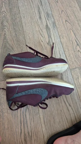 Zapatillas Nike Cortez Moradas y Grises