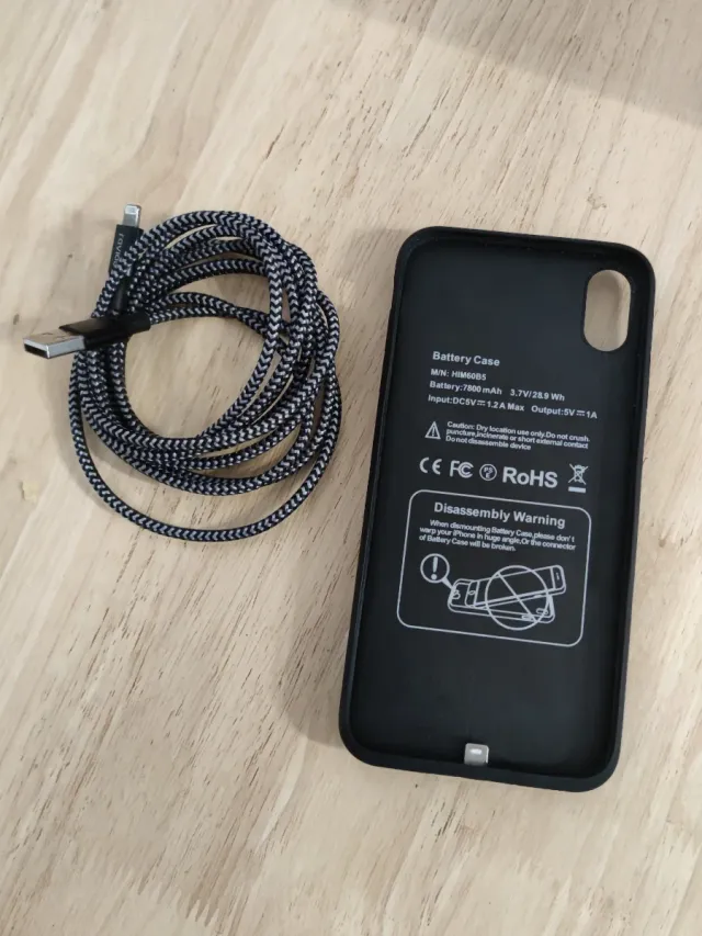 Funda Batería iPhone X Max 7800mAh