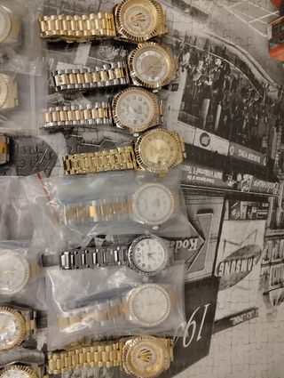Reloj de mujer  Oro y Plata