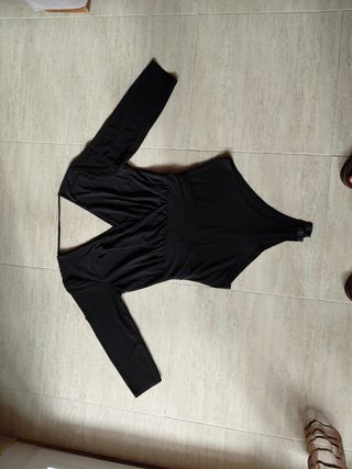 Body negro elegante mujer