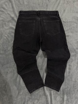 Pantalón Zara Negro Corte Moderno