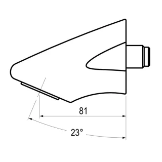 Rociador antivandálico