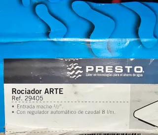 Rociador antivandálico