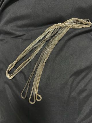 Collana tre fili tre colori diversi