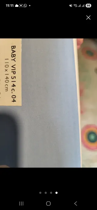 Manta de cuna infantil Manterol