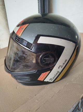 Casco Moto Shiro Negro Visera Talla 56