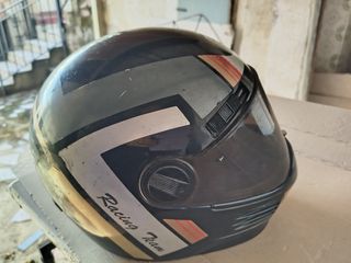 Casco Moto Shiro Negro Visera Talla 56