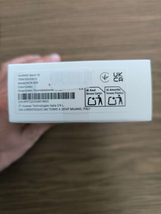 HUAWEI Band 10 Plata/Amarillo