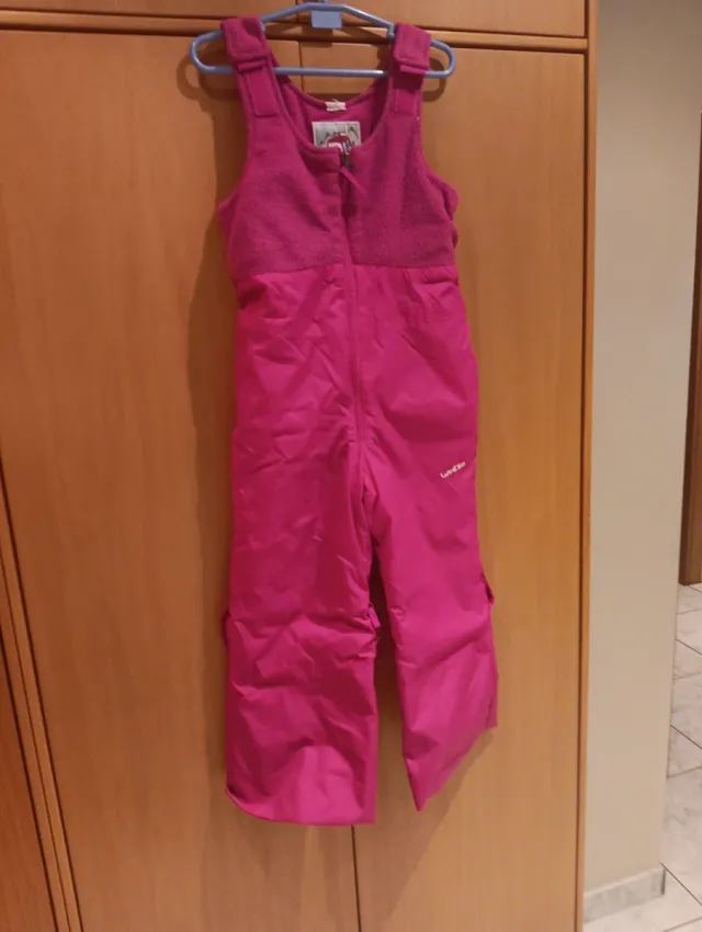 Mono de esquí para niña rosa