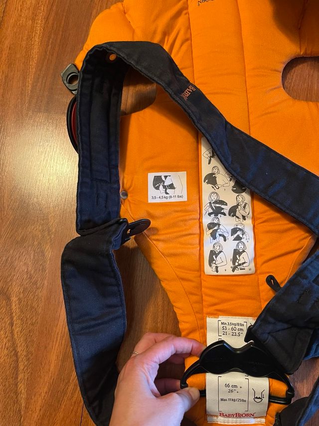 Portabebés BabyBjörn Naranja