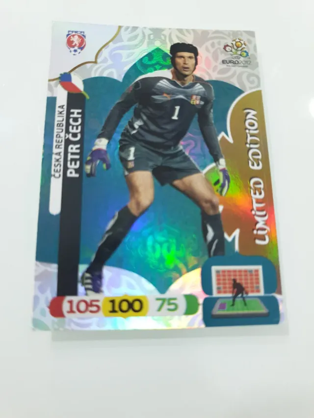 Euro 2012 Edición Limitada Tarjeta Petr Cech