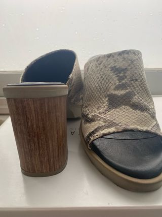 Sandalias Mules Hispanitas Animal Print T-37