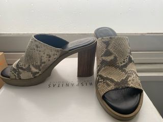 Sandalias Mules Hispanitas Animal Print T-37