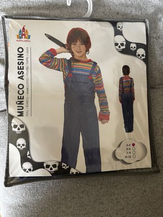 Disfraz Chucky Talla 3-4