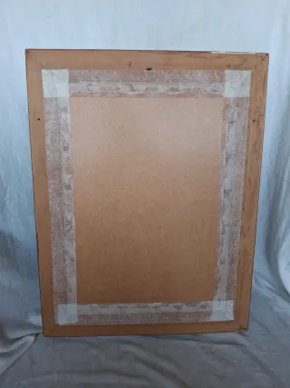 Cuadro Virgen María y Niño Jesús Dorado