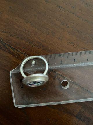 Anillo Tous Flor Multicolor Plata