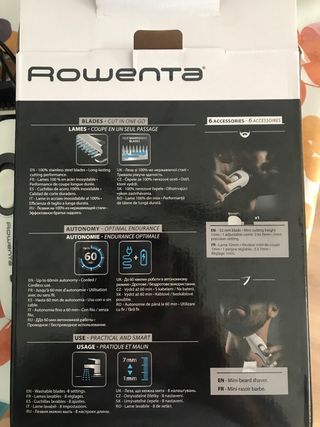 Recortabarbas Rowenta Multistyle 6 en 1