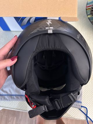 Casco Shark Street Drak Crower Mat Negro talla XS