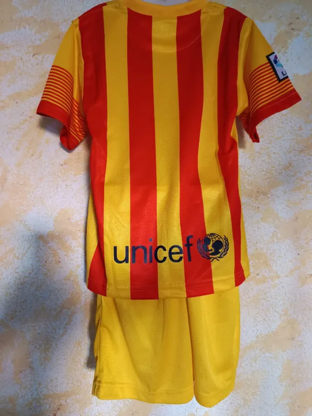 Equipación niño F.C. Barcelona Senyera 2-3 años