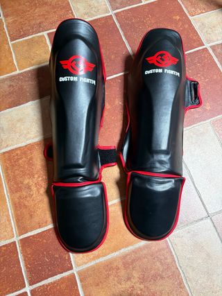 Espinilleras proteccion boxeo