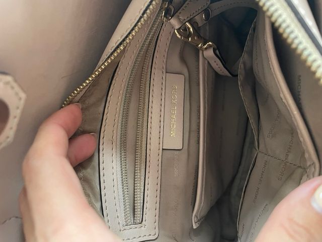 Bolso Michael Kors Beige/Rosa