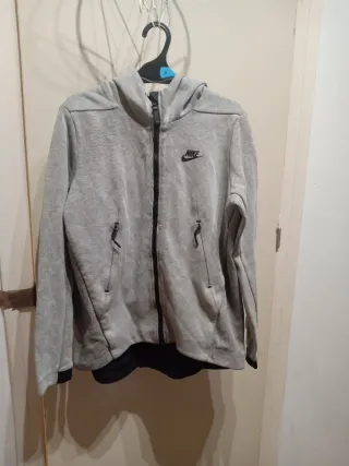 Chaqueta chandal Nike tech Gris con Cremallera