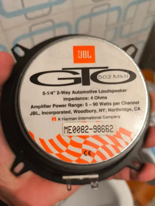 Altavoces JBL Coche Negro