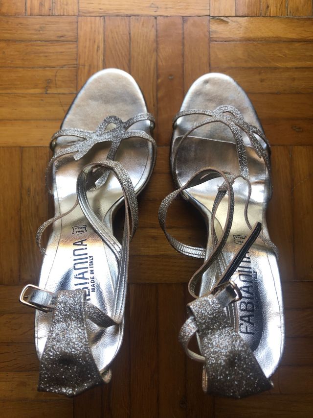 Sandali Fabianina glitter n.40