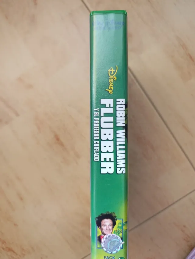 VHS Flubber y el Profesor Chiflado Disney